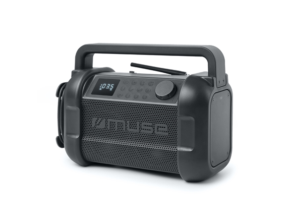Muse M-928 Fb Radiohøjttaler | Waterproof | Bluetooth | Sort | Bærbar | Trådløs Forbindelse