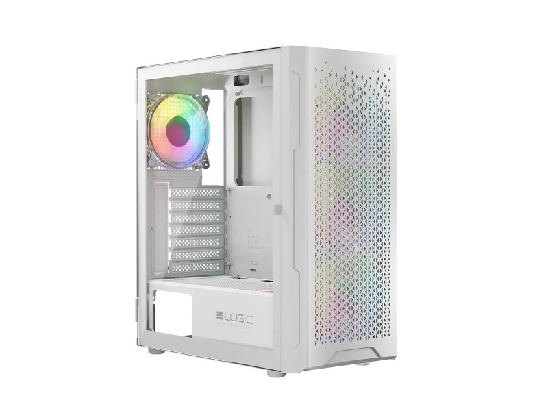 Logic Aramis Argb Minidi Usb-3.0-Gehäuse Weiß (At-Aramis-20-0000000-0002)
