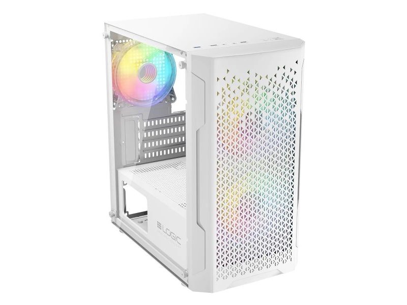 Logic Aramis Argb Mini Usb 3.0-Gehäuse Weiß