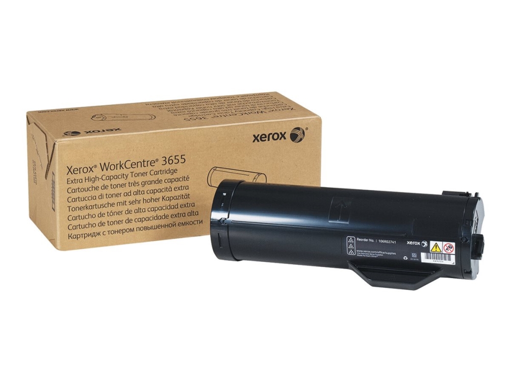 Xerox - Extra High Capacity - Sort - Original - Tonerpatron - For Workcentre 3655V_S, 3655V_Xw