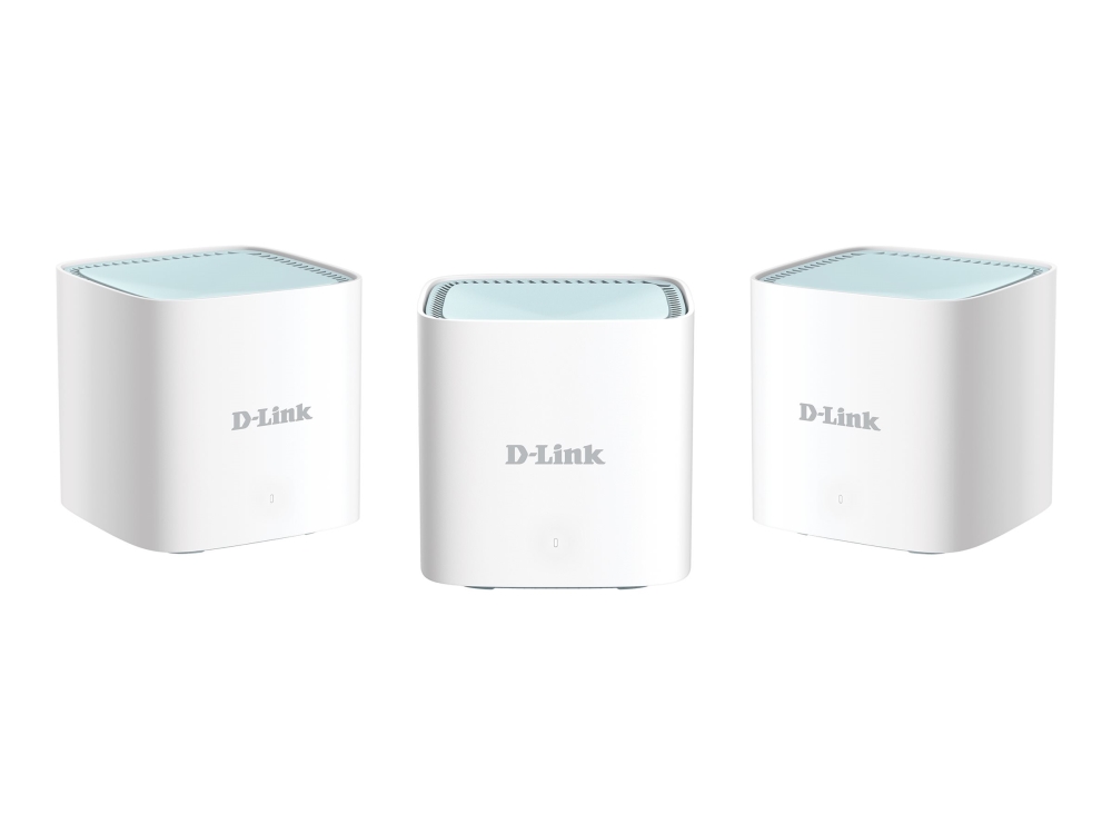 D-Link EAGLE PRO AI M15 - Wifi-system - (3 routers) - upp till 500 kvadratmeter - mesh 1GbE - Wi-Fi 6 - Dubbelband | Datortillbehör - Nätverk - MESH | GameStuff