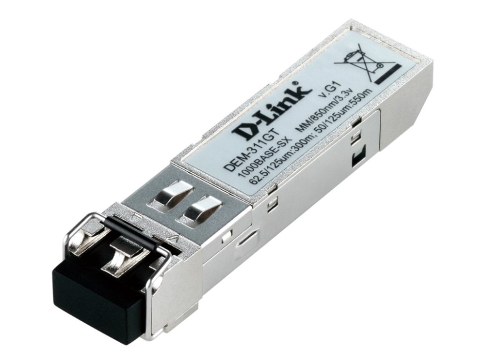 D-Link DEM 311GT - SFP-sändar/mottagarmodul (mini-GBIC) - 1GbE - 1000Base-SX - LC multiläge - upp till 550 m - 850 nm - för DGS 12XX DXS 1100, 1210, 3400, 3600 Nuclias Cloud-Managed DBS-2000-10, 2000-28, 2000-52 | Spel - Headset & Streaming - Video & streaming | GameStuff