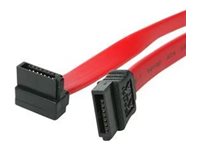 Komplett - Sata-Kabel - Serial Ata 150/300 - Sata Lige Til Sata Nedvinklet - 50 Cm