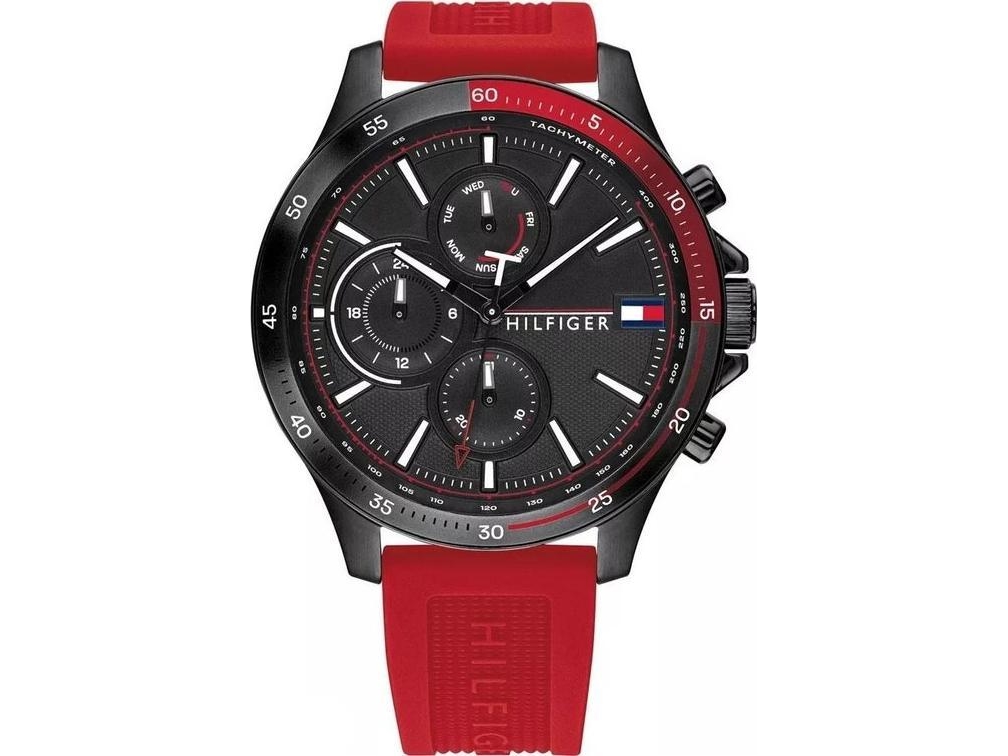 Vyriškas Laikrodis Tommy Hilfiger 1791722 Bank (Zf023c)