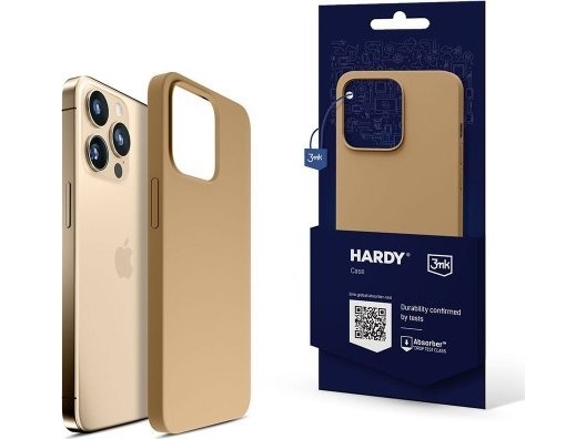 3mk Hardy Case Iphone 15 Pro Max 6.7  " Dark Gold/dark Gold Magsafe