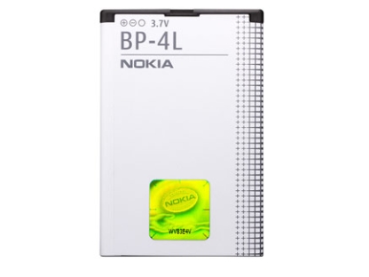 Nokia Bp-4L, Batteri, Lithium Polymer (Lipo), 1500 Mah, 3,7 V, Nokia 6760 Slide Nokia E52 Nokia E55 Nokia E63 Nokia E71 Nokia E72 Nokia E90 Communica