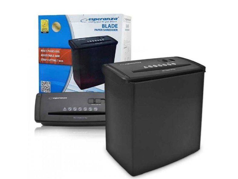 Esperanza EN101 - Dokumentförstörare - S1 | Skrivare - Andra kontorsmaskiner - Dokumentförstörare | GameStuff