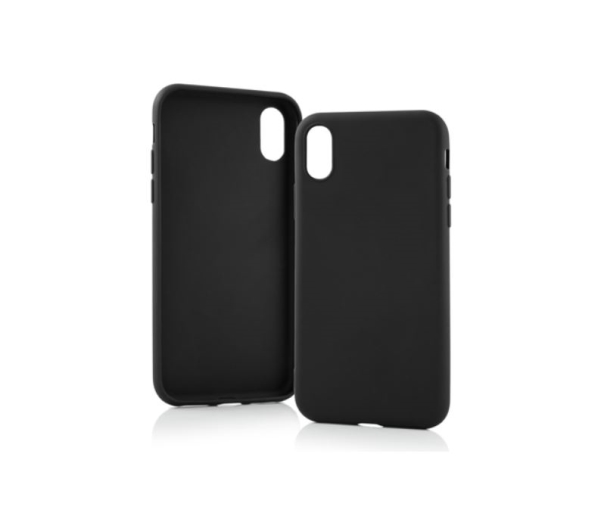 Sort Silicone backcover til Samsung Galaxy A22 4G