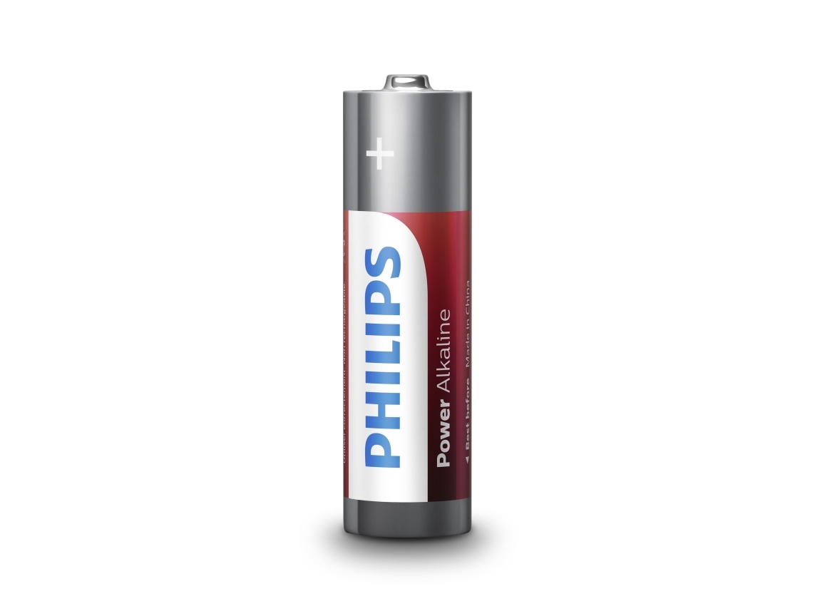 Philips Power Alkaline Lr6p4b/05, Einwegbatterie, Aa, Alkali, 1,5 V, 4 Stück(E), Cd (Cadmium), Hg (Quecksilber), Pb (Blei)