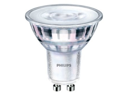 Philips CorePro LEDspot - LED-spot lyspære - GU10 - 4 W (tilsvarende 35 W) - klasse A+ - hvidt lys - 3000 K