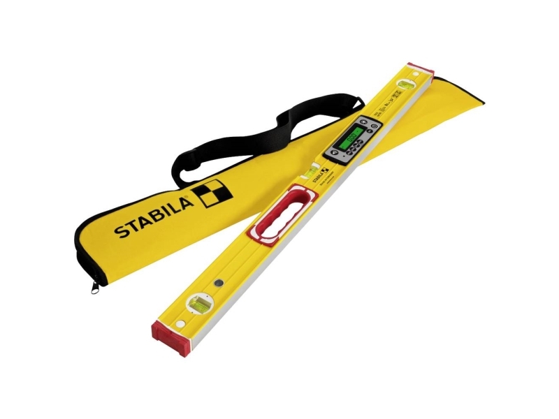 Stabila TECH 196 DL 19828 Digitale vaterpas med skridsikring, inkl. taske 81 cm 0.5 mm/m