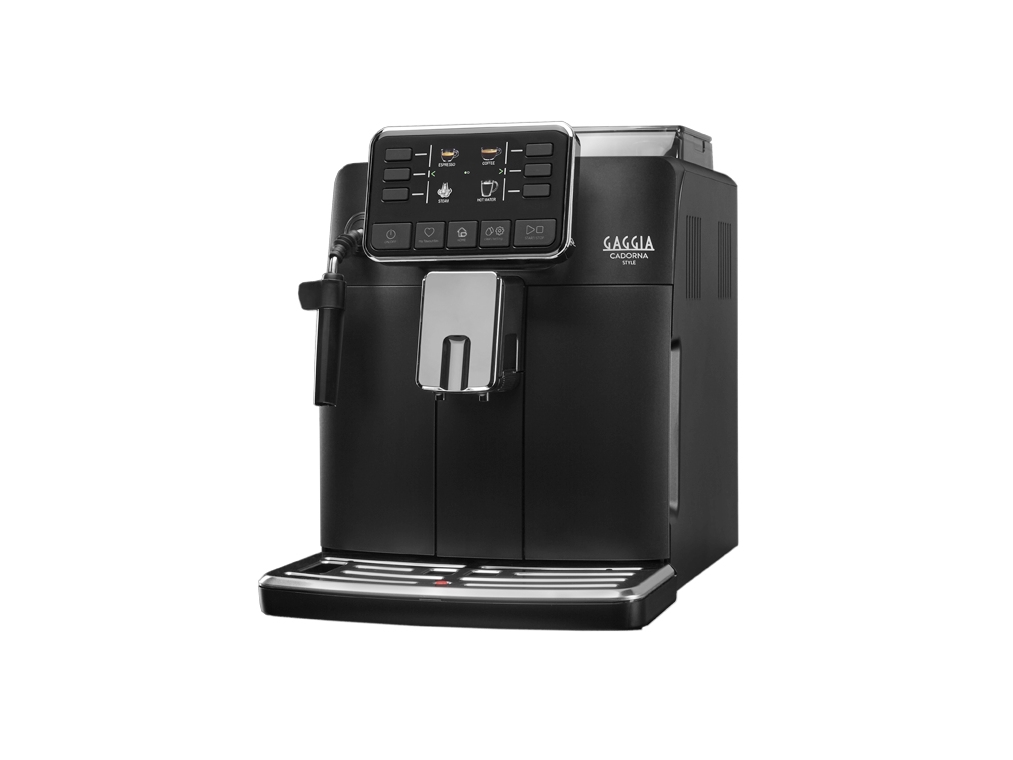 Gaggia Cadorna Style, Kombi-Kaffeemaschine, 1,5 L, Gemahlener Kaffee, Eingebautes Mahlwerk, 1900 W, Schwarz