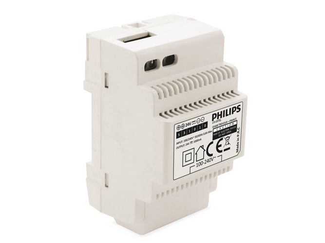 Orno Philips WelcomeEye Power modulinis transformatorius vaizdo domofono sistemoms 230V AC / 24V DC, lengvas ir greitas montavimas ant paviršiaus,
