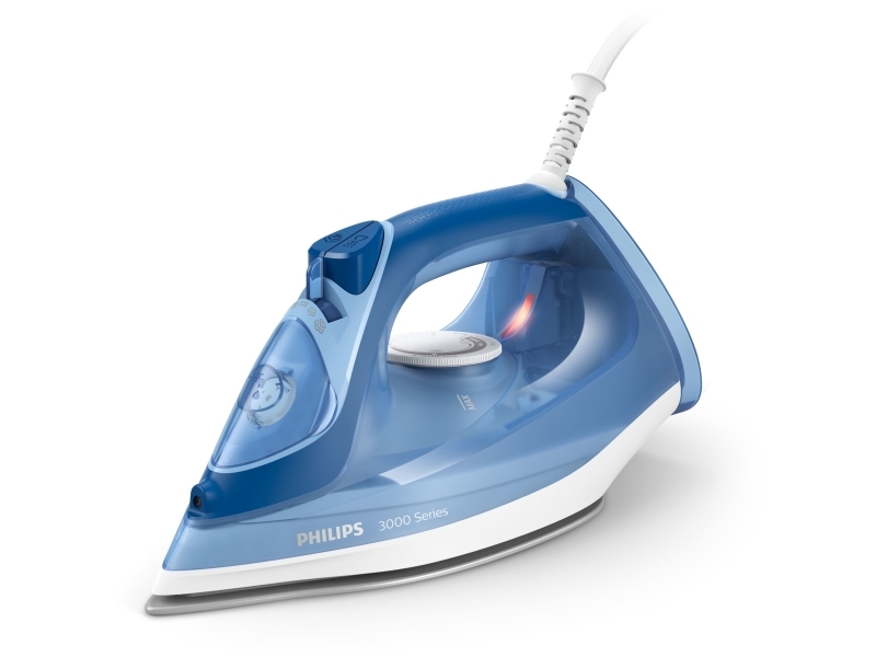 Philips 3000 series DST3031 - Dampstrygejern med automatisk afbrydelse - såleplade: keramik - 2400 W