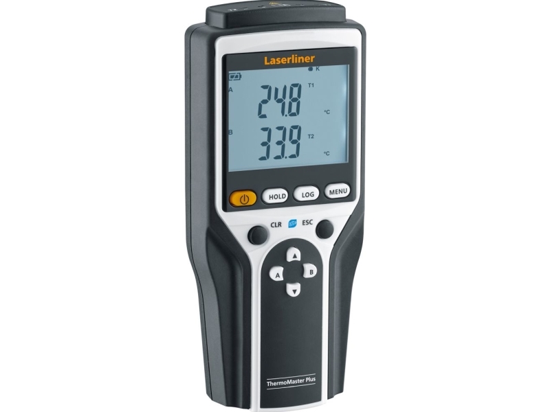 Laserliner ThermoMaster Plus, 100 År, 1,5 V, 0 - 50 ° C | Ventilation & Klimat - Annan ventilation och klimat - Temperaturmätningsutrustning | GameStuff