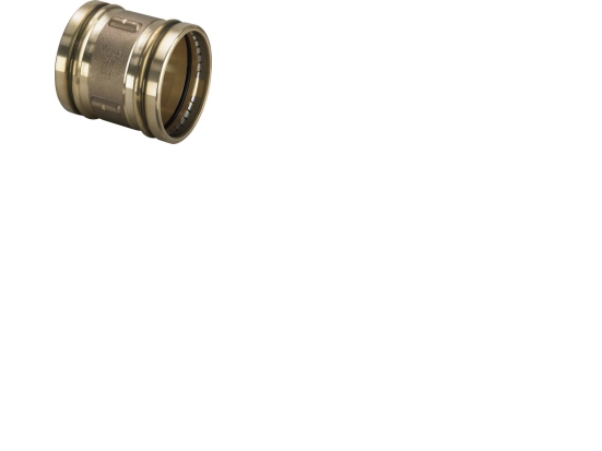 VIEGA Sanpress XL-skydemuffe 76,1 mm af rødgods med SC-Contur | VVS Artiklar - Rör & Kopplingar - Tryckrör och rördelar | GameStuff