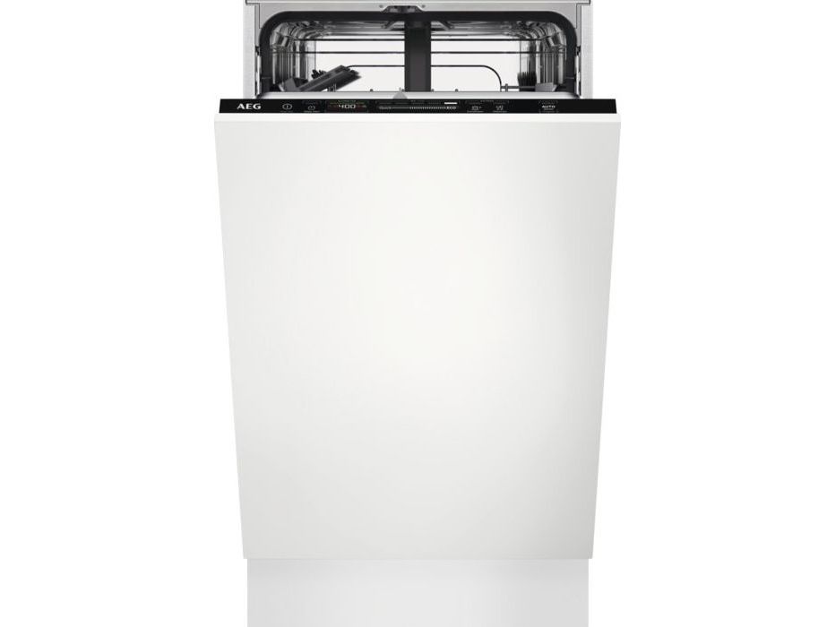 AEG FSE62417P, Delvist indbygget, Slimline (45 cm), 1,5 m, Kurv, 9 kuverter, B
