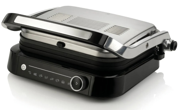 Hisense Hcg2100s, Schwarz, Edelstahl, Aluminium, Rechteckig, 310 X 240 Mm, Tätigkeit, 2100 W
