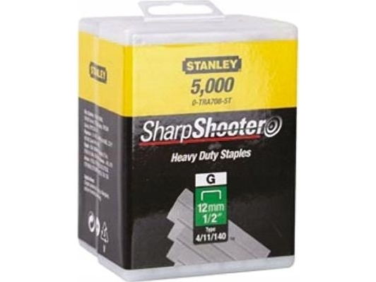 STAPLE G 12mm 3/8 HD TYPE G 4/11/140 /5000stk/ STANLEY