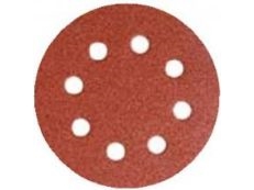 KLINGSPOR itsekiinnittyvä hiomalaikka 125mm PS18EK gr. 80 GLS5 8-reikäinen/50-kpl.