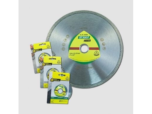 Klingspor full diamant skärskiva 200 mm x 1,6 mm x 30/25,4 mm DT300F för keramik | Cirkelsåg | GameStuff