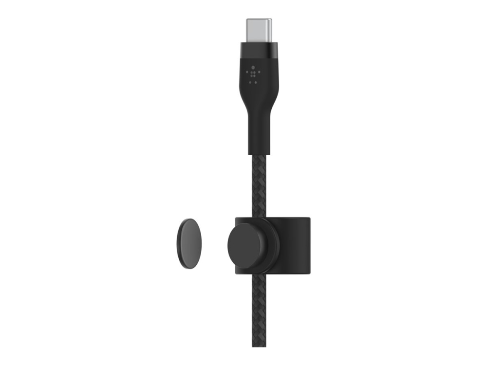 Belkin BoostCharge - Lightning-kabel - 24 pin USB-C hane till Lightning hane - 3 m - svart | Datortillbehör - Kablar & adaptrar - Datakablar | GameStuff