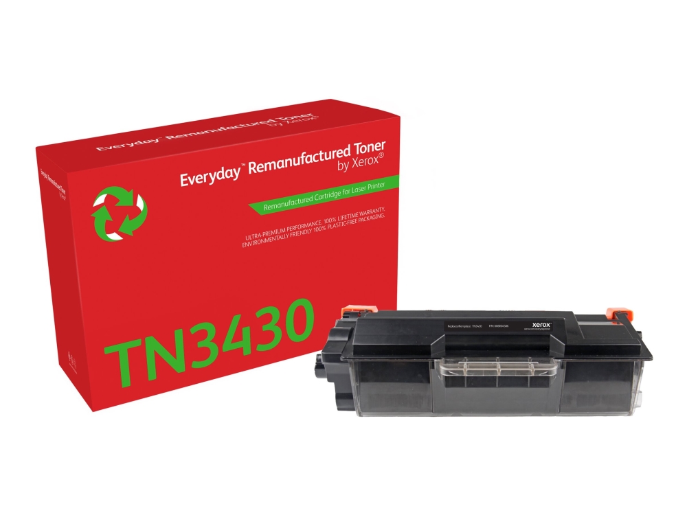 Everyday - Sort - kompatibel - tonerpatron (alternativ til: Brother TN3430) - for Brother HL-L5100, L5200, L6300, L6400, L6450, MFC-L5700, L5750, L6800, L6900, L6950, L6970