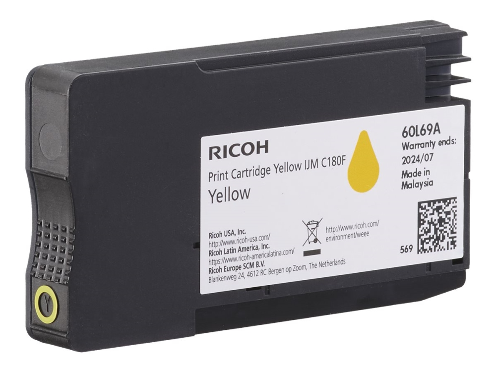 Ricoh 408520, 1600 Seiten, Gelb, 1 Stück(E)