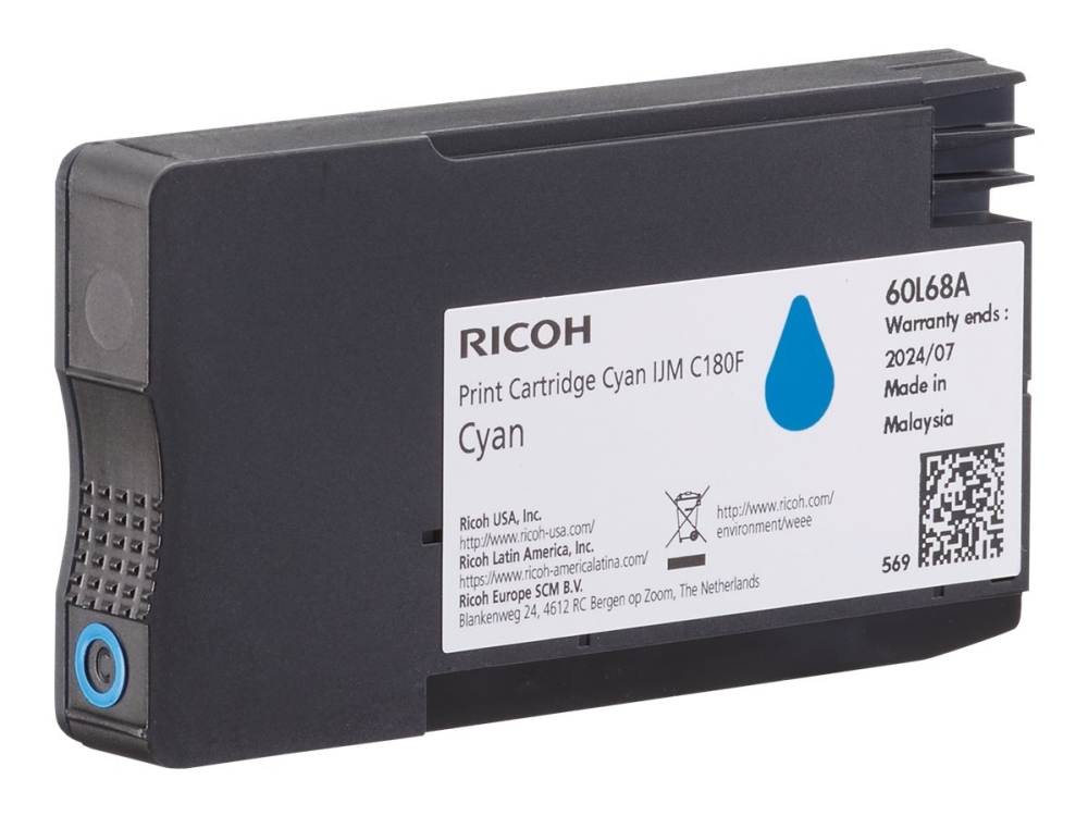 Ricoh 408518, 1600 Seiten, Cyan, 1 Stück(E)