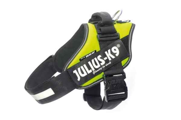 Julius-K9 K9 Idc-Geschirr, Größe: 2, Neongrün 71-96 Cm