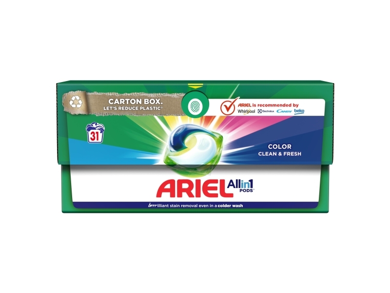 Skalbimo Kapsulės Ariel Color 31Vnt
