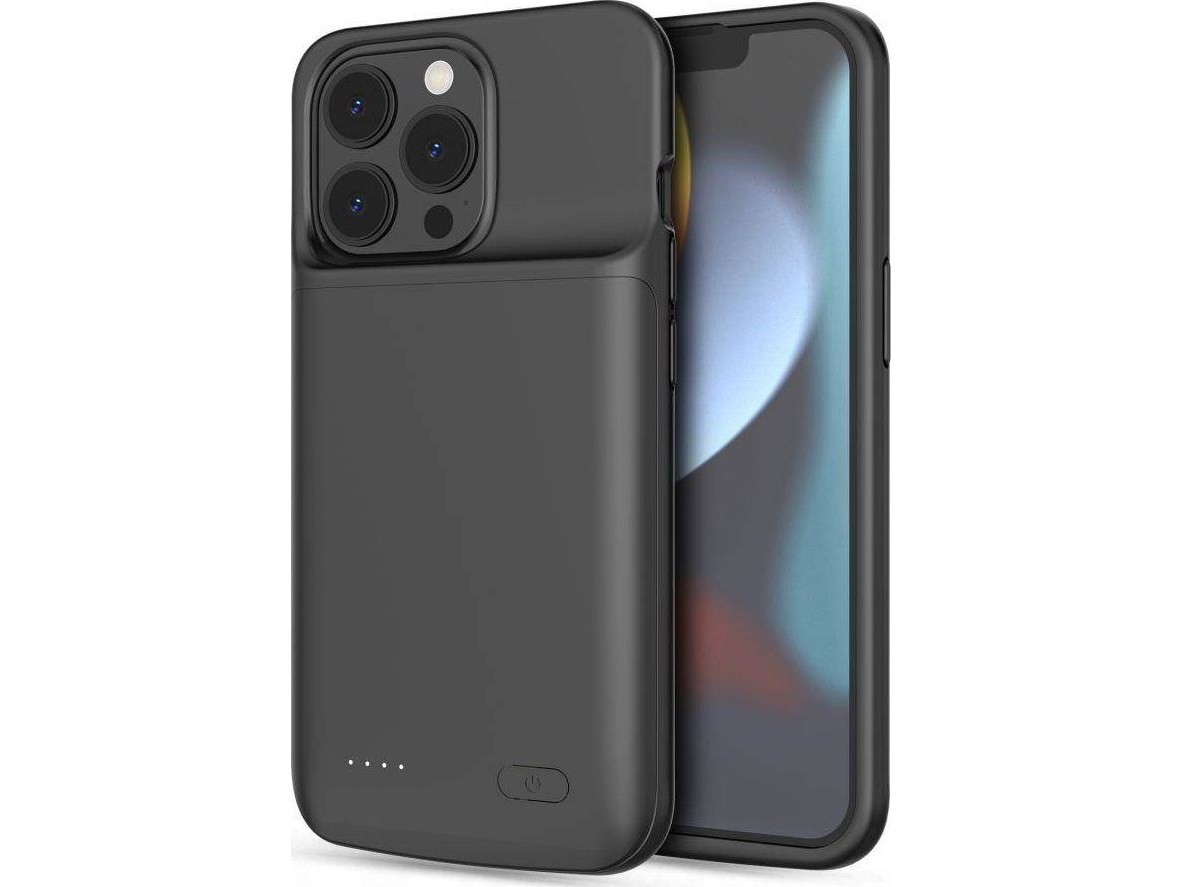 Tech-Protect Powercase Til Iphone 13 / 13 Pro Med 4800Mah Powerbank – Sort