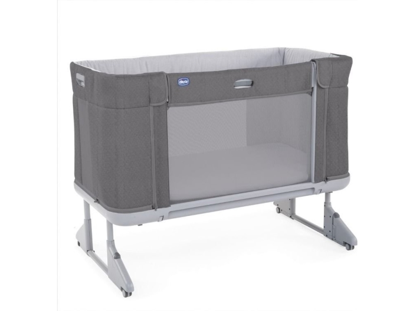 Se Chicco Cot Next 2 Me Forever Moon Gray 00079650770000 hos Computersalg.dk