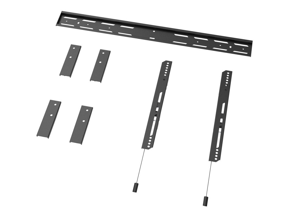 Multibrackets 0518, 106,7 Cm (42 Zoll), 2,29 M (90 Zoll), 100 X 100 Mm, 800 X 600 Mm, Stahl, Schwarz