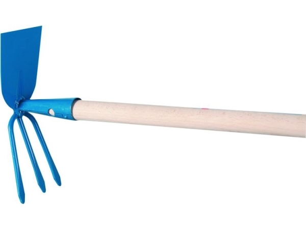 Makes A Hoe With A Pitchfork Framed (R922)