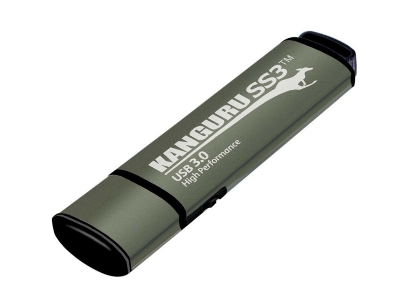 Kanguru Ss3 Usb 3.0 With Write Protect Switch - Usb Flashdrive - 256 Gb - Usb 3.0