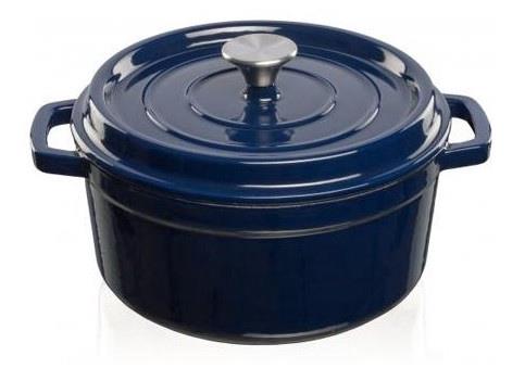 Grand Feu Grandfeu Grandfeu Topf Mit Deckel, Blau, 3,5L