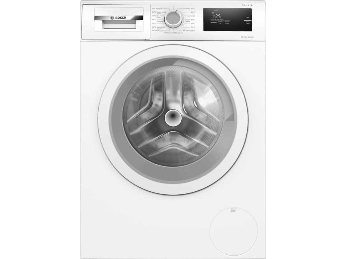 Bosch - Vaskemaskine - højde: 85 cm - frontbetjening - 8 kg - 1200 rpm