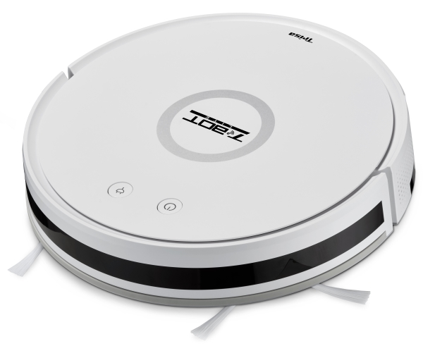 Trisa T-Bot Lite, Beutellos, Weiß, Rund, 3 Rad/Räder, Ladend, 65 Db