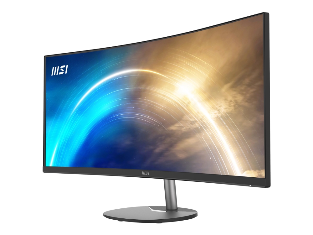 Msi Pro Mp341cq - Led-Skærm - Kurvet - 34" - 3440 X 1440 Uwqhd @ 100 Hz - Va - 300 Cd/M² - 3000:1 - 4 Ms - 2Xhdmi, Displayport - Højtalere - Sort