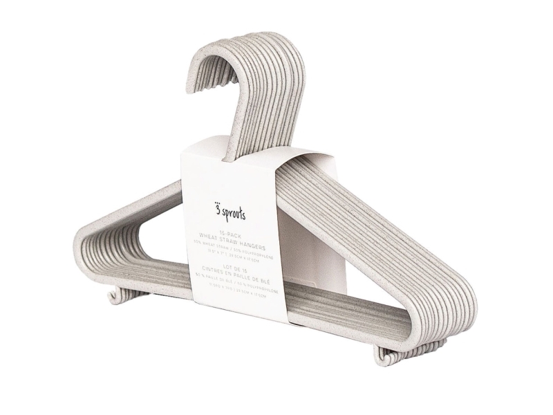 3 Sprout Bøjle i hvede halm (15 stk.), Grå