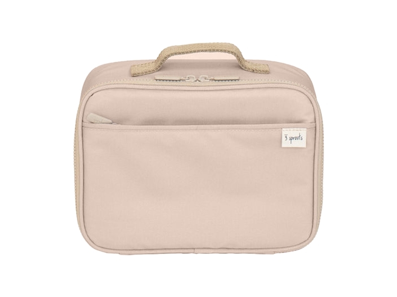3 Sprouts Taske til frokost og snack, Taupe
