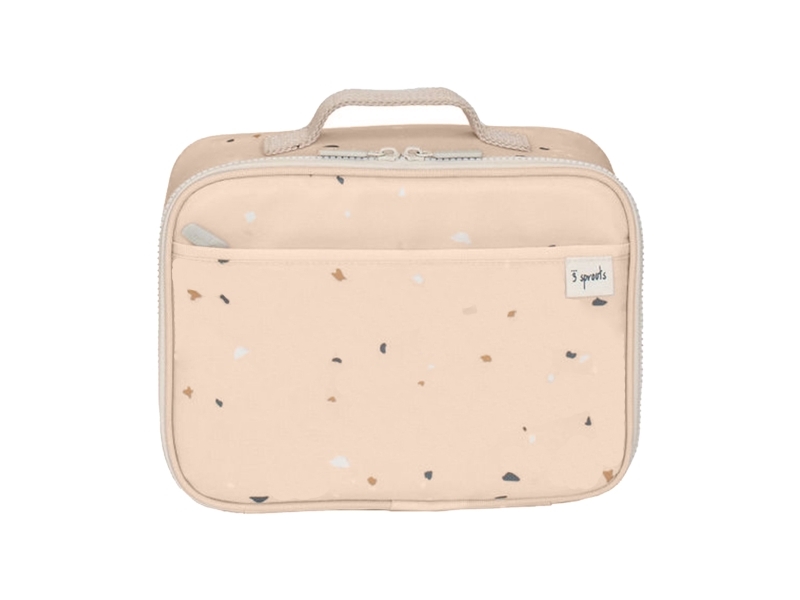 3 Sprouts Taske til frokost og snack, Terrazzo/sand | Andra leksaksmärken - A-E - 3 groddar | GameStuff