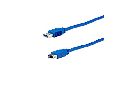 E+P Cc 318/1 Lose, 1,5 M, Usb A, Usb A, Usb 3.2 Gen 1 (3.1 Gen 1), Hanstik/Hunstik, Blå