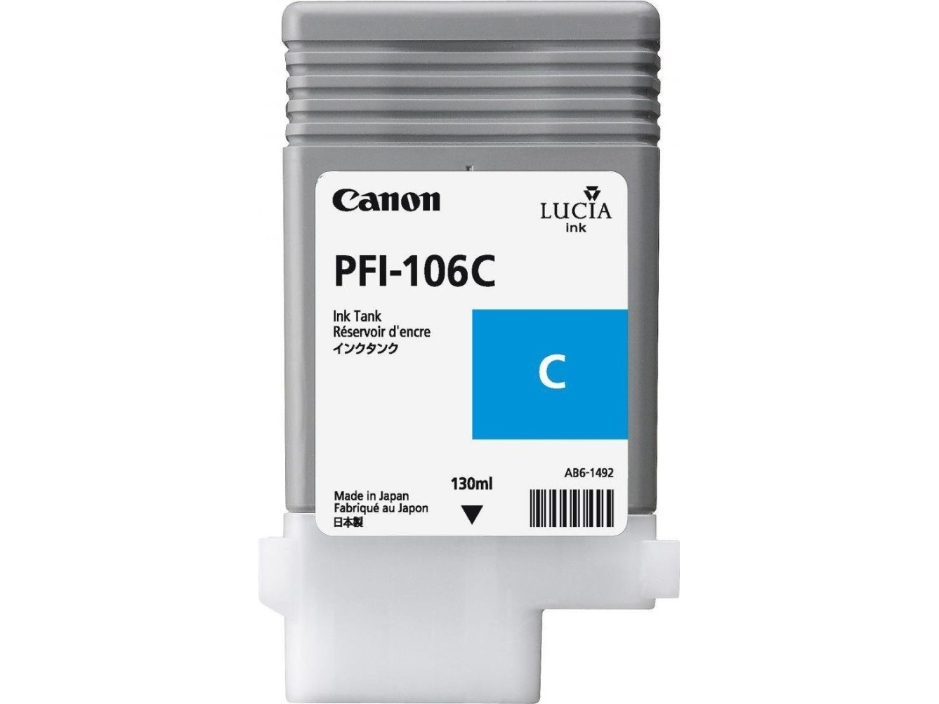 Canon Pfi-106 Cyan Ink (351201602)