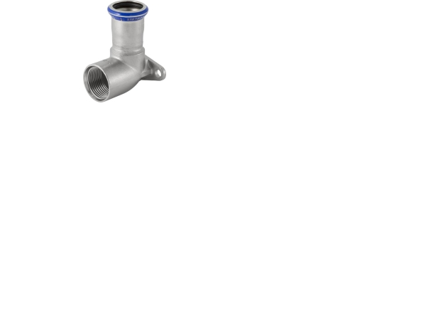 Geberit Deckwinkel Edelstahl 22 Mm 3/4 Muffe/Muffe Mapress