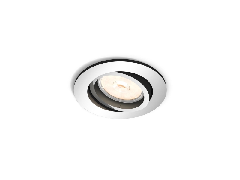 Philips myLiving Donegal infälld lampa, Nedtryckbar spotlight, GU10, 1 lampor, LED, 220-240 V, Krom | Belysning - Inomhusbelysning - Inbyggd spotlight | GameStuff