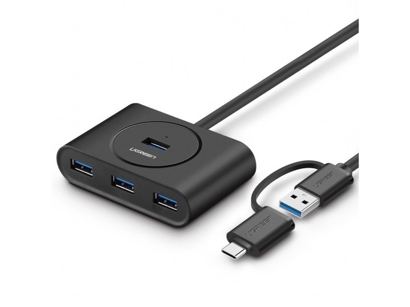 Ugreen 40850, Usb 3.2 Gen 2 (3.1 Gen 2) Type-A, Usb 3.2 Gen 1 (3.1 Gen 1) Type-A, 5000 Mbit/S, Sort, Windows 10, Windows 7, Windows 8, Windows 8.1, W