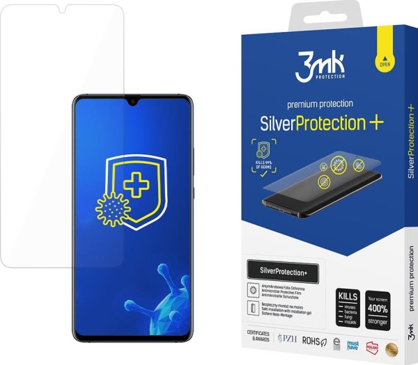 3Mk 3Mk 3Mk Silver Protect+ Huawei Mate 20 Wet Mount Antimikrobiel Film