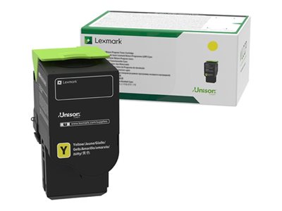 Lexmark - Særlig Høj Ydelse - Gul - Original - Tonerpatron Lccp, Lrp - For Lexmark Cs421, Cs521, Cs622, Cx421, Cx522, Cx622, Cx625